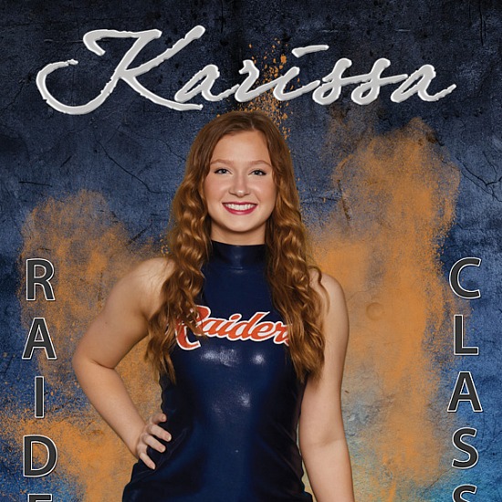 Harrison Raiderette Senior Banners - Class of 2021